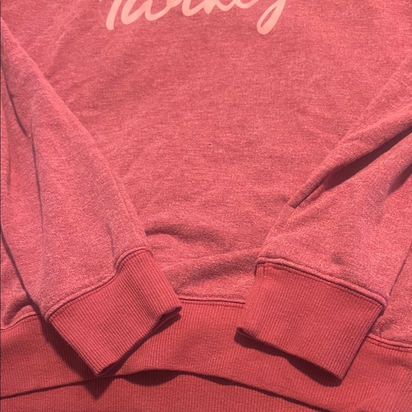 Kittenish Pink Graphic Crew Neck Sweater - Picture 3 of 5